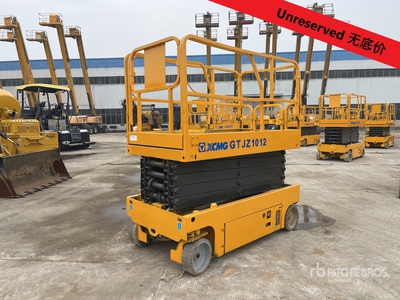 2018 XCMG GTJZ1012 Electric Scissor Lift