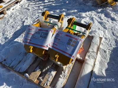 Quantity of (2) 2025 LEDI LD60KJ Excavator Coupler (Unused)