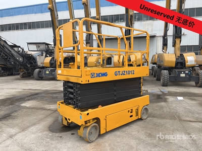 2017 XCMG GTJZ1012 Electric Scissor Lift