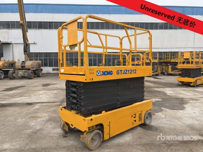 2018 XCMG GTJZ1212 Electric Scissor Lift