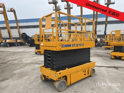 2018 XCMG GTJZ1212 Electric Scissor Lift