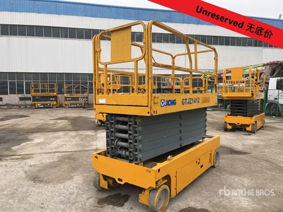 2018 XCMG GTJZ1412 Electric Scissor Lift