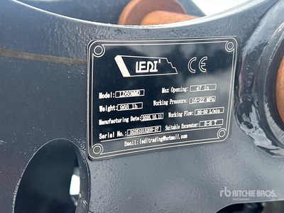 2025 LEDI DG200JQ Hydraulic Demolition Shear (Unused)