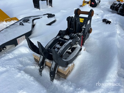 2025 LEDI LD150MQD 69 in Rotating Excavator Grapple - Fits 11 to 18 ton (Unused)