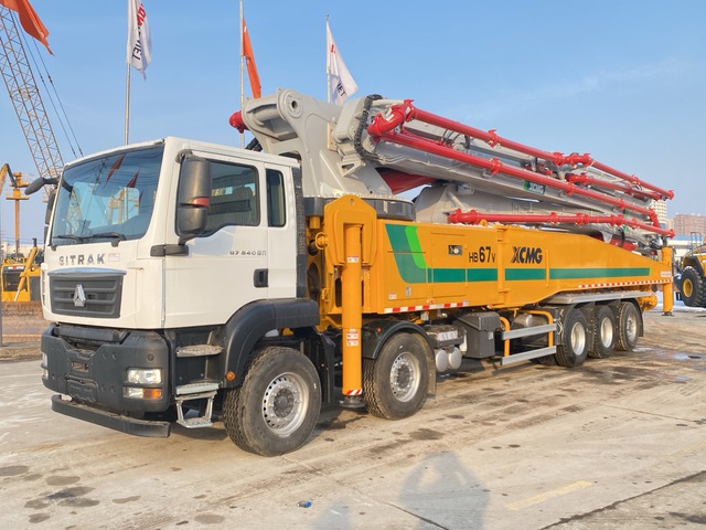 2020 XCMG HB67V on 2020 SITRAK G7 540 10x4 Concrete Pump Truck (Reconditioned)