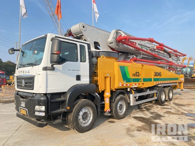 2021 XCMG XZS5443THBZ 8x4 Twin-Steer Concrete Pump Truck