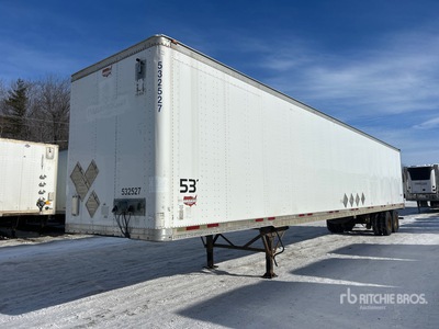 2006 Wabash 53 ft x 102 in T/A Remorque fourgon