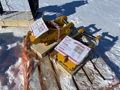 Quantity of (2) 2025 LEDI LD60KJ Excavator Coupler (Unused)