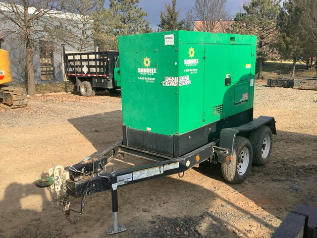 2016 Multiquip DCA-45SSIU4F 36 kW Mobile Generator Set