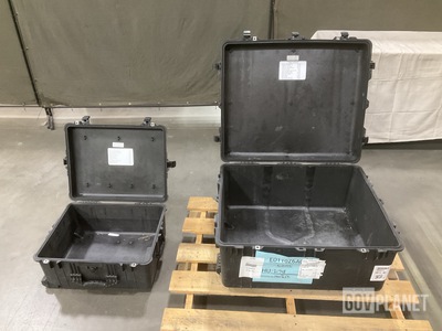 (2) Pelican Storage Cases