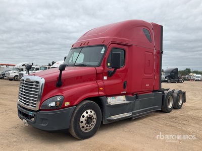 2015 Freightliner Cascadia 125 6x4 T/A Sleeper Truck Tractor