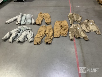 (2) Parkas, (5) Pairs of Extreme Cold Weather Trousers & Assorted Items