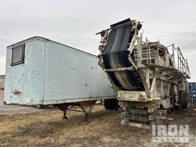 Cedar Rapids Portable 12 x 36 With Generator Trailer, 300KW,480,3 Phase planta machacadora de Mandíbulas