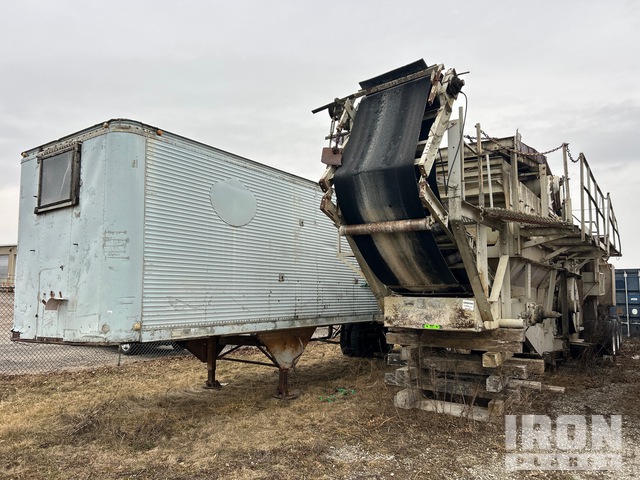 1965 Cedarapids  Portable w/Generator Trailer Jaw Crushing Plant