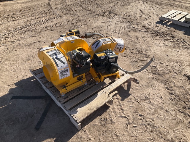 (3) Air Systems SVB-G8 Gas Powered Blowers