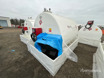 2025 AM Tank 2300N 2376 gal Skid Mounted Steel Diesel Kraftstofftank (Unused)