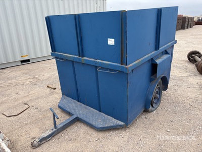 68 in x 62 in Portable Waste Bin