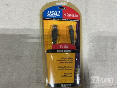 (238) Belkin USB 2.0 Device Cables