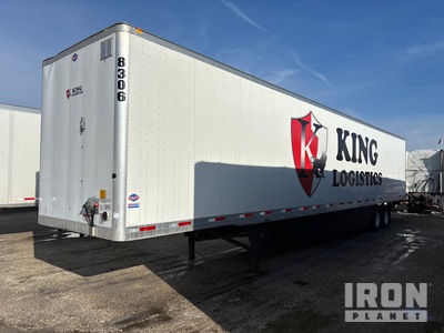 2023 Utility VS2DX 53 ft x 102 in T/A Van Trailer