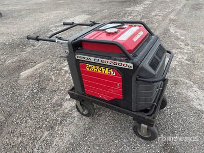 2021 Honda EU7000IS 5.5 kVA Portable Generator Set