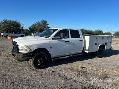 2014 Ram 3500 4x4 Crew Cab Camión Utilitario