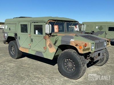 1996 AM General M1097A2 HMMWV 4 Door Hard Top w/Helmet Top