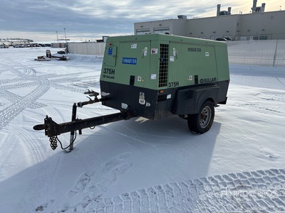 2017 Sullair 375HDPQJD 375 cfm Mobile Luftkompressor