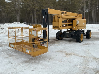 2013 Genie Z60/34 4WD Diesel Articulating Boom Lift