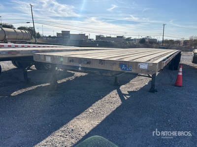 2008 Transcraft Eagle IIH 53 ft T/A Spread Axle Remorque à plateau