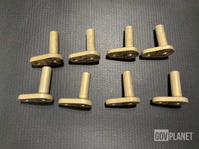 (8) Bell Helicopter 206-010-408-1 Headed Grooved Pins