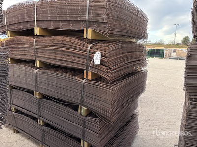 Quantity of (5) Bundles of 6" x 6" 4' W1.4/W1.4 ft x 7 ft Re-Mesh