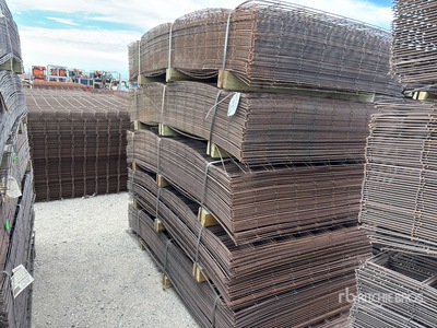 Quantity of (5) Bundles of 6 in x 6 in W1.4/W1.4 4 ft x 7 ft Re-Mesh