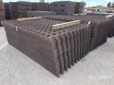Quantity of (4) Bundles of 6" 6" D2.9/D2.9 5 ft x 10 ft Re-Mesh