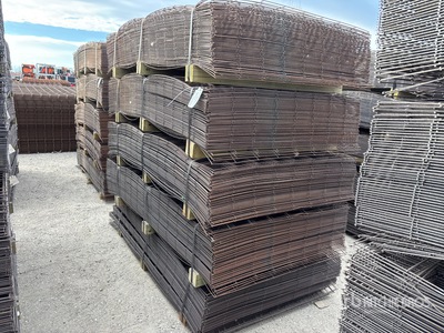 Quantity of (5) Bundles of 6 in x 6 in W1.4/W1.4 4 ft x 7 ft Re-Mesh