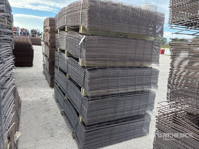 Quantity of (5) Bundles of 6 in x 6 in W1.4/W1.4 4 ft x 7 ft Re-Mesh