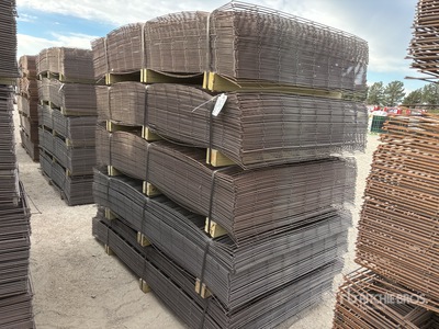 Quantity of (5) Bundles of 6 in x 6 in W1.4/W1.4 4 ft x 7 ft Re-Mesh