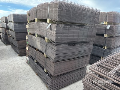 Quantity of (5) Bundles of 6 in x 6 in W1.4/W1.4 4 ft x 7 ft Re-Mesh