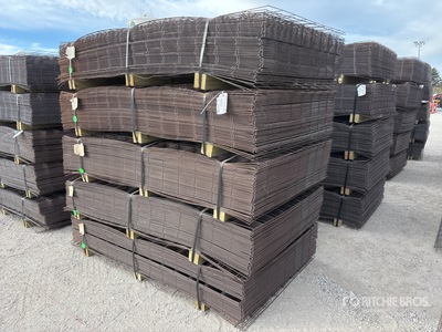 Quantity of (5) Bundles of 6 in x 6 in W1.4/W1.4 4 ft x 7 ft Re-Mesh