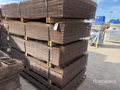Quantity of (5) Bundles of 6 in x 6 in D1.4/D1.4 4 ft x 8 ft Re-Mesh