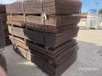 Quantity of (5) Bundles of 6 in x 6 in D1.4/D1.4 4 ft x 8 ft Re-Mesh