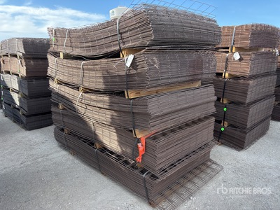 Quantity of (5) Bundles of 6 in x 6 in D1.4/D1.4 4 ft x 8 ft Re-Mesh