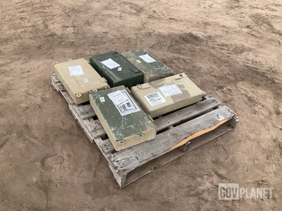 (5) Edgewood Chemical Biological Center 13-12-165 Accessories Stowage Boxes