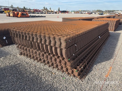 Quantity of (4) Bundles of 7 ft x 20 ft Re-Mesh