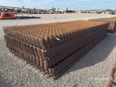Quantity of (4) Bundles of 7 ft x 20 ft Re-Mesh