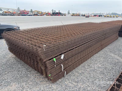 Quantity of (4) Bundles of 7 ft x 20 ft Re-Mesh