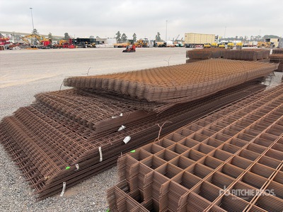 Quantity of (4) Bundles of 6 in x 6 in W1.4 7 ft x 20 ft Re-Mesh