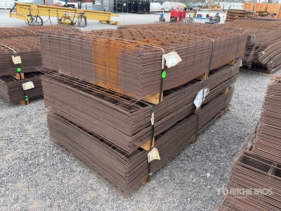 Quantity of (3) Bundles of 6 in x 6 in W1.4 4 ft x 7 ft Re-Mesh