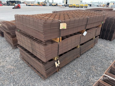 Quantity of (3) Bundles of 6 in x 6 in W1.4 4 ft x 7 ft Re-Mesh