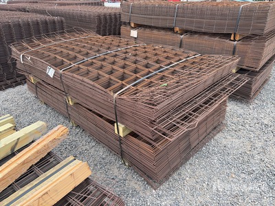 Quantity of (2) Bundles of 6 in x 6 in W1.4 4 ft x 7 ft Re-Mesh