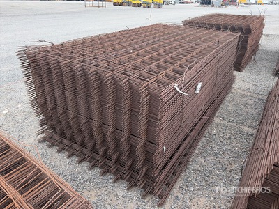 Quantity of (2) Bundles of 6 in x 6 in W1.4 5 ft x 10 ft Re-Mesh